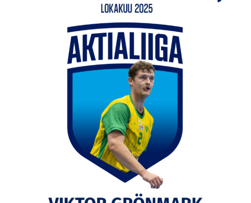 Kuukauden tähtipelaaja 10-2025 Viktor Grönmark