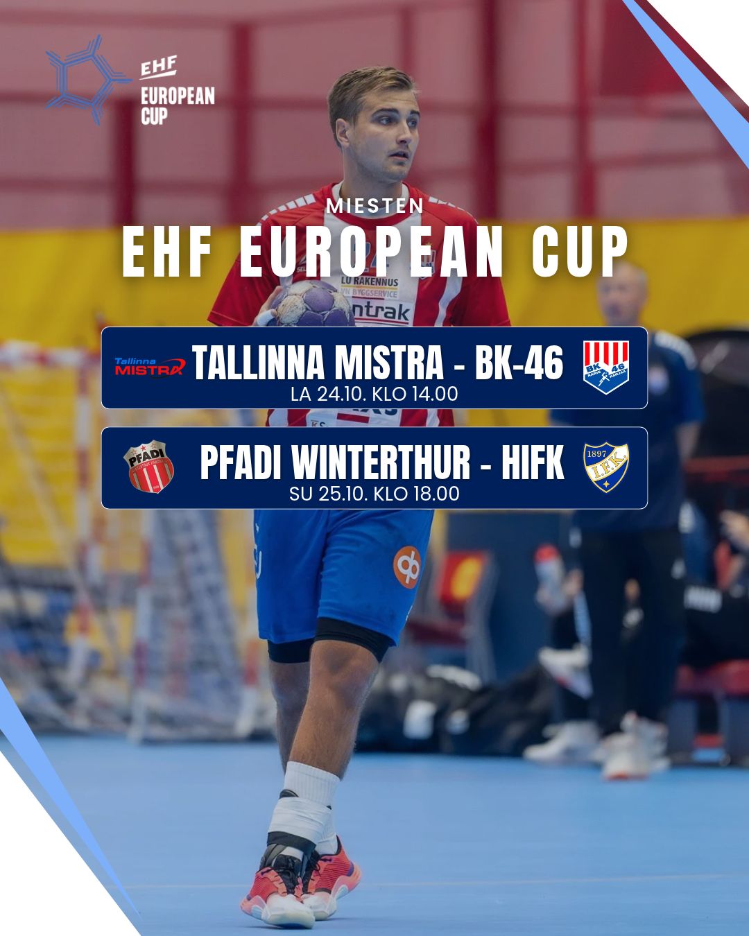 Miesten EHF European Cupin viikon 43 ottelut